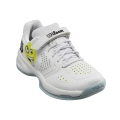 Wilson Tennis Shoes Kaos Emo Velcro Allcourt 2024 white/yellow toddlers